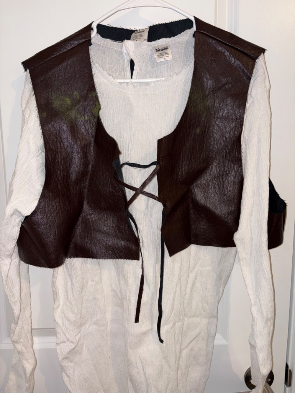 Men’s Adult Shrek Costume Size medium - Picture 10 of 15